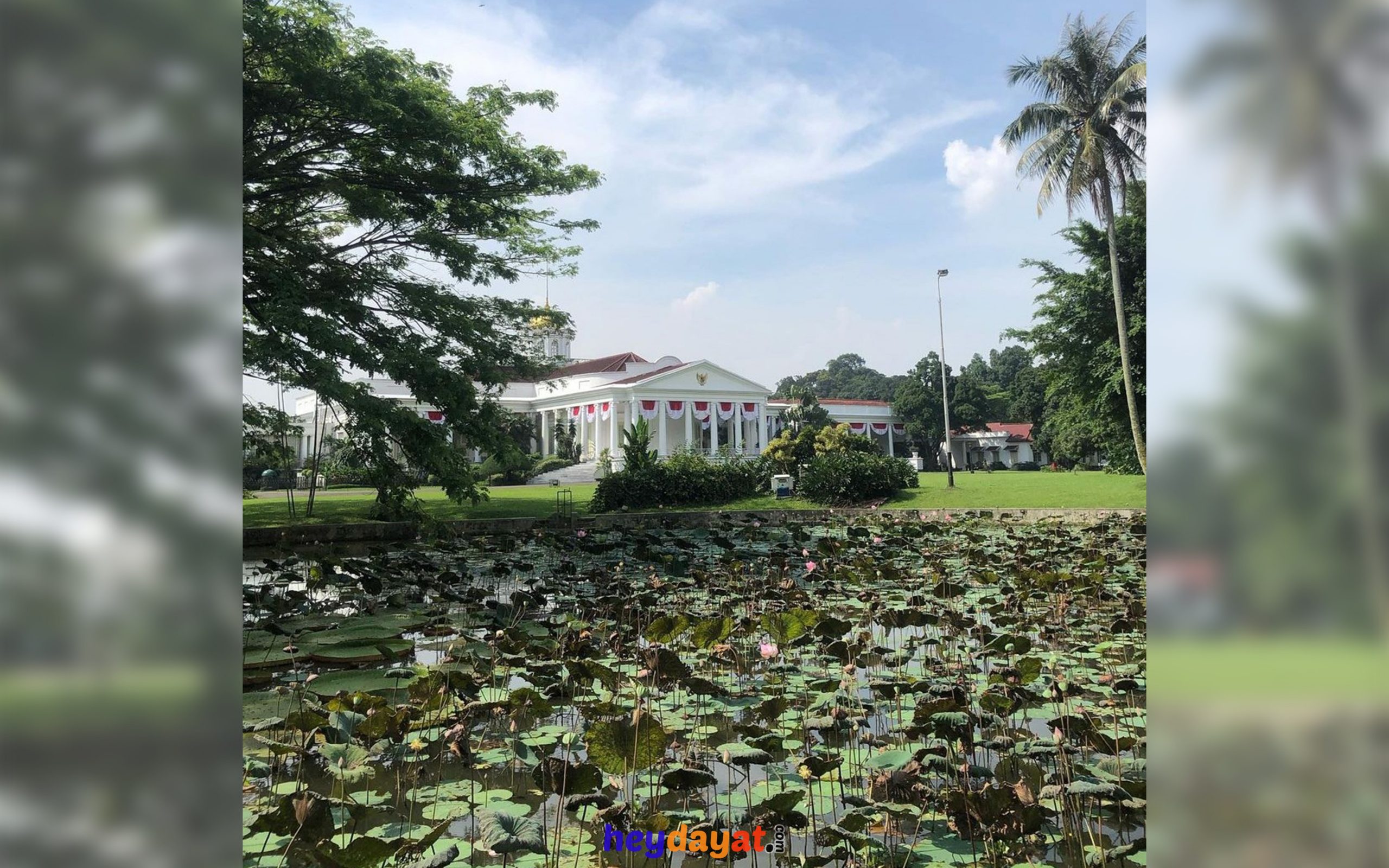 Potret Istana Presiden Di Kebun Raya Bogor